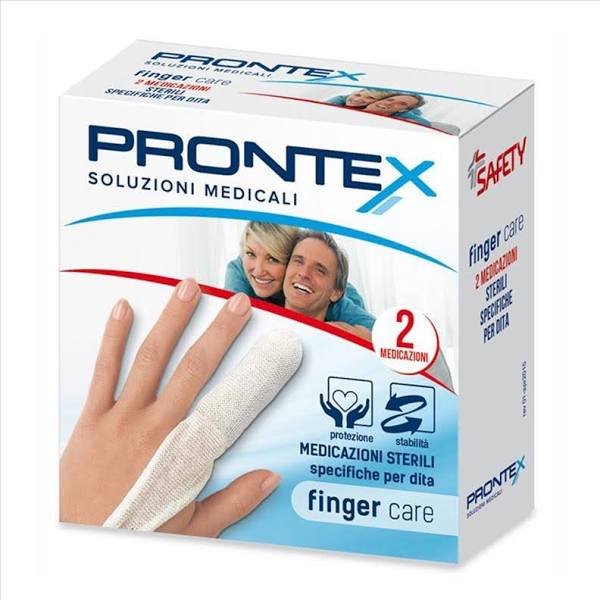 Prontex Finger Care medicazione Sterile per dita 2 pezzi - Farmacia di Regoledo Srl